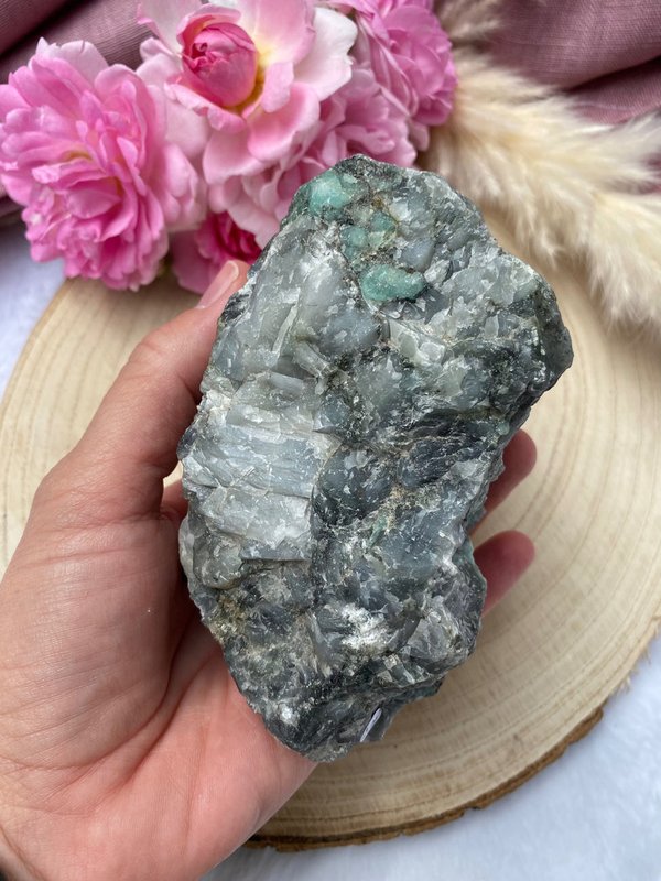 Smaragd Rohkristall